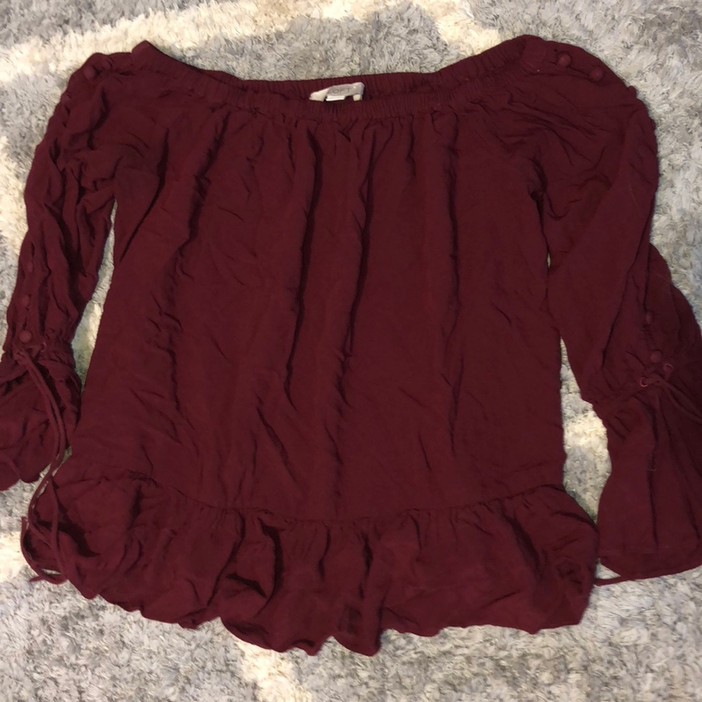 Off the shoulder top